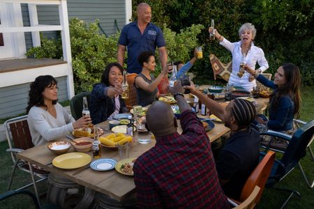 Rita Moreno, Vin Diesel, Jordana Brewster, Sung Kang, Ludacris, Michelle Rodriguez, Tyrese Gibson, Leo Abelo Perry, and 