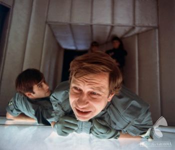 Olgierd Lukaszewicz and Jerzy Stuhr in Sexmission (1984)
