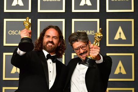 Leo Sanchez Barbosa and Alberto Mielgo at an event for The Oscars (2022)