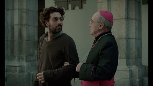 Juan Calot and Álvaro Ogalla in The Apostate (2015)