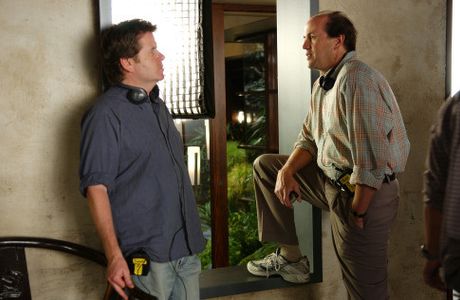 John Davis and Simon West in When a Stranger Calls (2006)