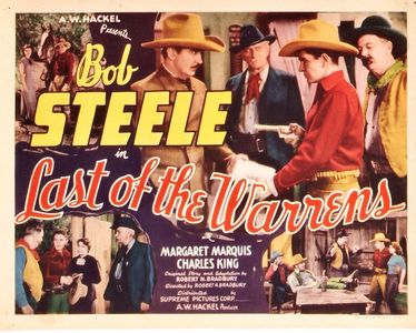 Charles King, Margaret Marquis, Lafe McKee, Horace Murphy, and Bob Steele in Last of the Warrens (1936)