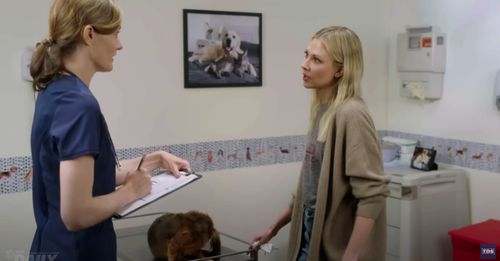 Zeph McDonough with Desi Lydic on The Daily Show