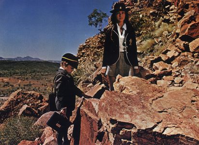 Jenny Agutter and Luc Roeg in Walkabout (1971)