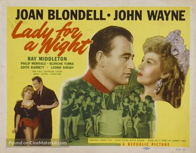 John Wayne, Joan Blondell, Maxine Ardell, Bunny Bronson, Jeanette Dickson, Frances Gladwin, Janet Graves, Loretta Barnet