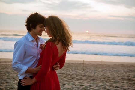 Louise Bourgoin and Gaspard Proust in Love Lasts Three Years (2011)