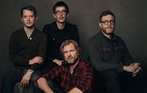 Elijah Wood, Jim Hosking, Josh C. Waller and Daniel Noah at Sundance for The Greasy Strangler