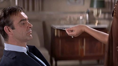 Sean Connery and Karin Dor in You Only Live Twice (1967)