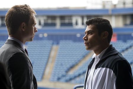 Patrick J. Adams and Julian Alcaraz in Suits (2011)