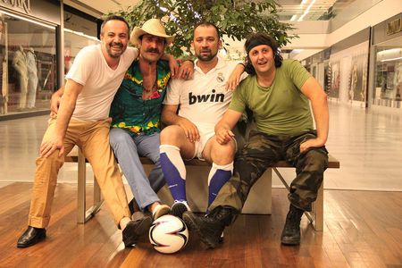 Sevket Çoruh, Murat Akkoyunlu, Ilker Ayrik, and Timur Acar in Dance with the Jackals 2 (2012)
