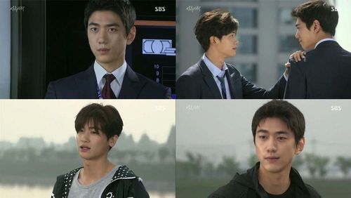 Sung Jun and Park Hyung-sik in High Society (2015)