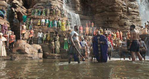 Angela Bassett, Forest Whitaker, Isaach De Bankolé, Florence Kasumba, Chadwick Boseman, Danai Gurira, Lupita Nyong'o, an