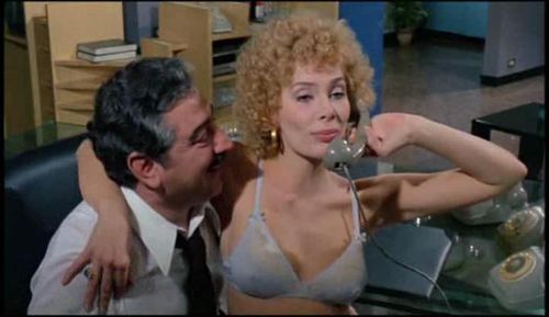 Nikki Gentile and Renzo Montagnani in The Schoolteacher Goes to Boys' High (1978)
