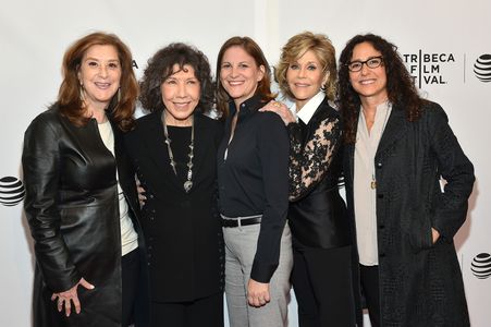 Jane Fonda, Lily Tomlin, Paula Weinstein, Dana Goldberg, and Marcy Ross
