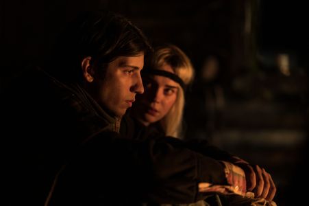 Kevin Alves and Sophie Thatcher in Yellowjackets (2021)