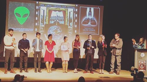 Q&A at Open World Toronto Film Festival for My Roommate's an Escort Special Presentation Screening