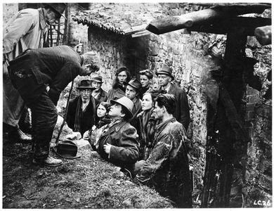 Therese Giehse, John Hoy, Ewart G. Morrison, Ray Reagan, and Germaine Tournier in The Last Chance (1945)