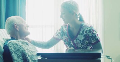 Still of Amy Rapp and Richard Ooms in In An Instant on ABC