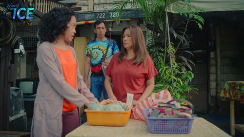 Amy Austria, Lito Pimentel, and Antonette Garcia in Hearts on Ice (2023)