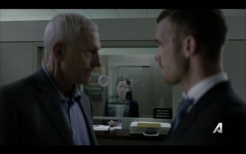 Raymond J. Barry, Cam Gigandet, and Jessica Lee