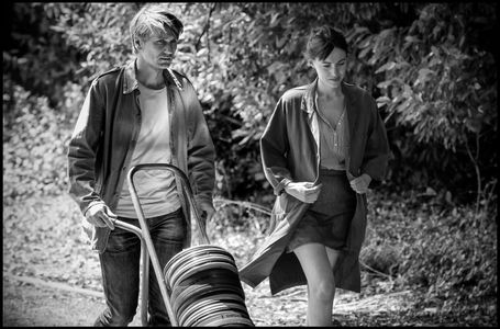 Stanislas Merhar and Lena Paugam in In the Shadow of Women (2015)