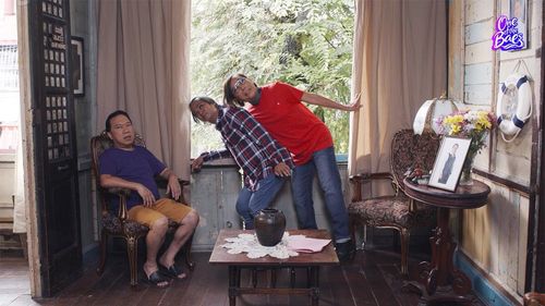 Roderick Paulate, Renee Salud, and Abet Raz in One of the Baes (2019)