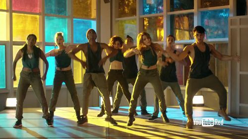 Brandon Perea and Annie Hamilton in Dance Camp (2016)