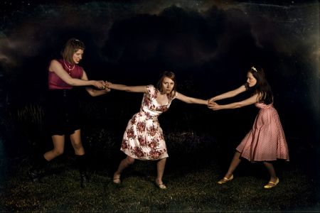 Jessica Stanley, Laura Evelyn, and Claire Conroy