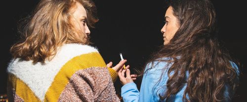 Daniel Gal and Avigail Kovari in Last Cigarette (2022)