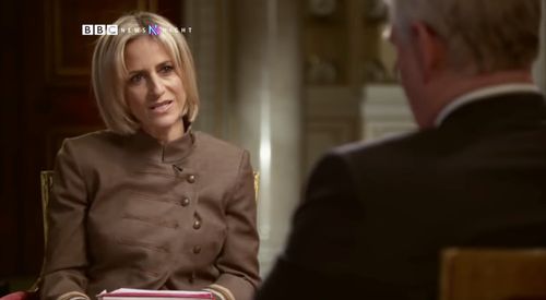 Emily Maitlis in Newsnight (1980)