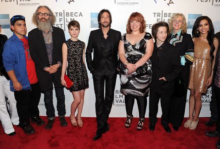 Cast of Detachment at TriBeca Film Festival premiere.