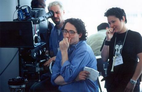 Director Patrick Stettner (center)