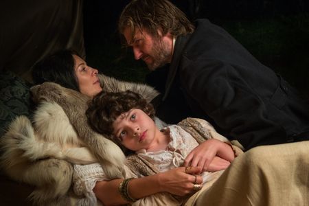 Hendry Earnshaw, Serraphina and young Heathcliff in Wuthering Heights