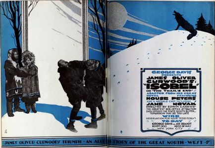 Edward Peil Sr., Jane Novak, and House Peters in Isobel or the Trail's End (1920)