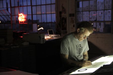 Derek Hess in Forced Perspective (2015)