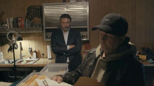 John M. Phillips with Jeff Lowe in Tiger King