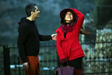 Baharak Salehniya and Mani Kasraiyan in Somewhere in Shadows (2016)