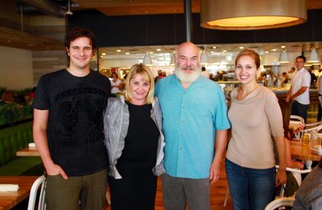 L to R: Matt Brookens Carol Lombard Clark, Dr. Andrew Weil, Ashlee Brookens