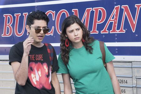 Mark Indelicato and Amber Viera in Dead of Summer (2016)