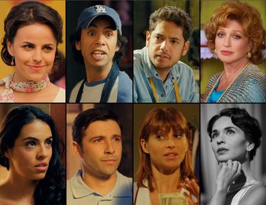 Alejandra Ambrosi, Hector Jiménez, Cesar Ramos, Angélica María, Olga Segura, Alan Gutierrez, Scarlett Chorvat and Adrian