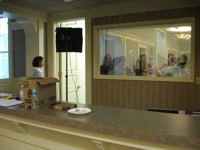Taken on set of 