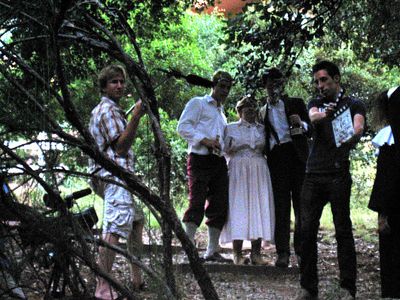 on set of Mary