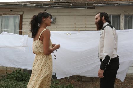 Thomas M. Wright and Stephanie Sigman in The Bridge (2013)