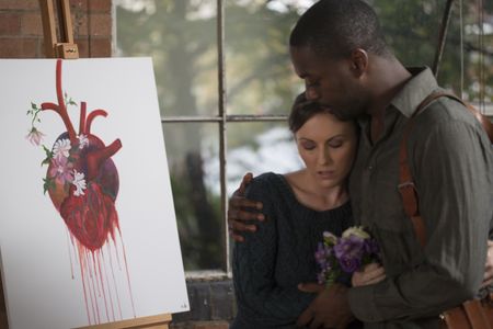 Production Still from The Art Of Love, with actor David Ajala