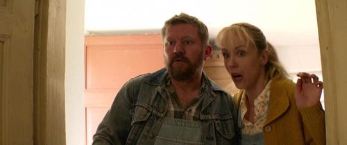 Karel Zima and Petra Hrebícková in Stestí je krásná vec (2020)