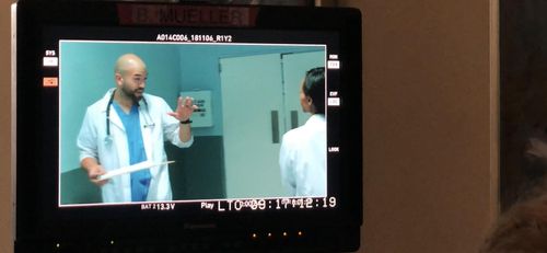 Photo on set of 