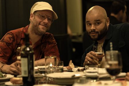 Seth Rogen and Tre Hale in Platonic (2023)