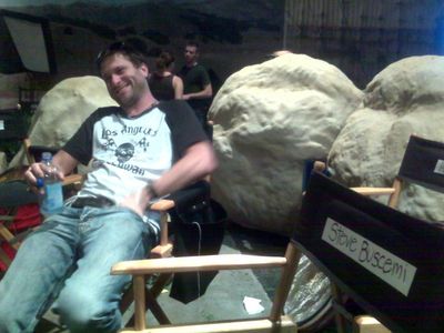 Joe Bretz on set