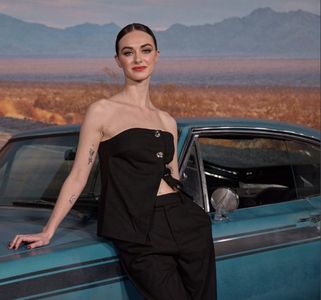 Audrey Corsa at the Poker Face Premiere