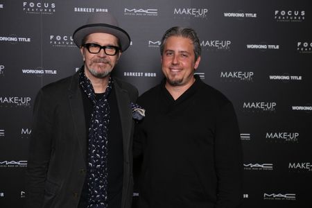 Gary Oldman and Jeremy Alter at Make-Up Artist Magazine 